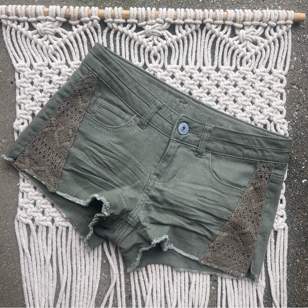 Vanilla Star Olive Jean Shorts Juniors Size 3